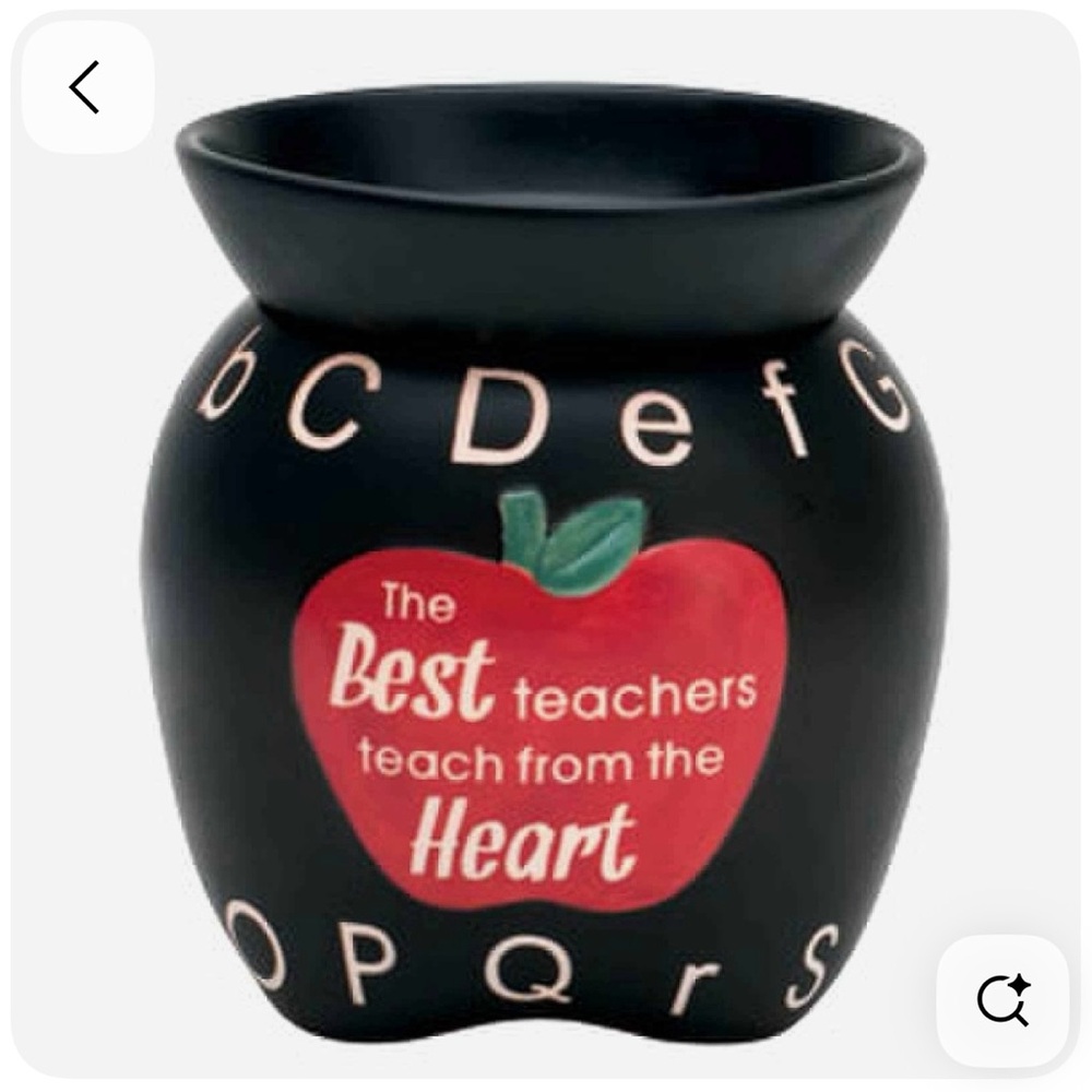 Retired Scentsy Warmer Teacher ABCs  Best Teachers Teach From The Heart
